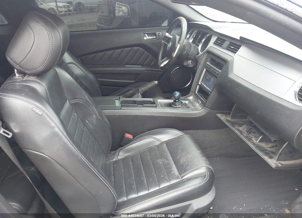 2013 FORD MUSTANG GT PREMIUM VIN: 1ZVBP8CF5D5238516
