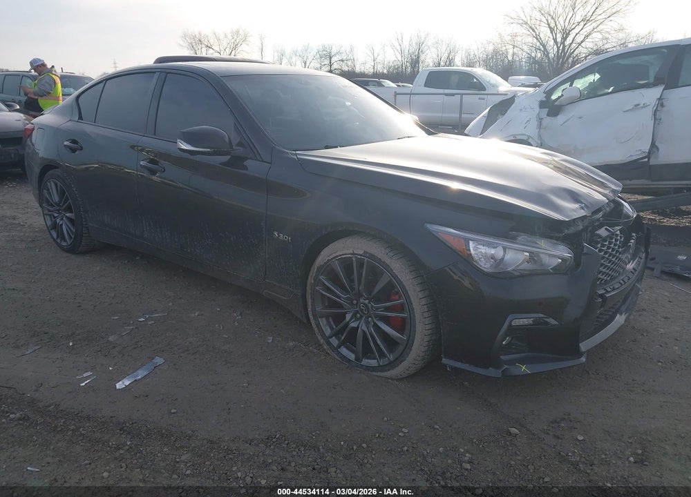 2018 INFINITI Q50 3.0T RED SPORT 400 VIN: JN1FV7ARXJM480062