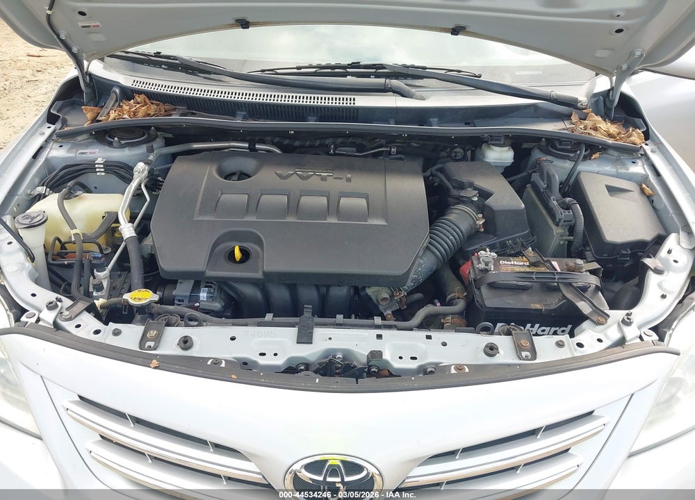 2013 TOYOTA COROLLA LE VIN: 2T1BU4EE4DC933047