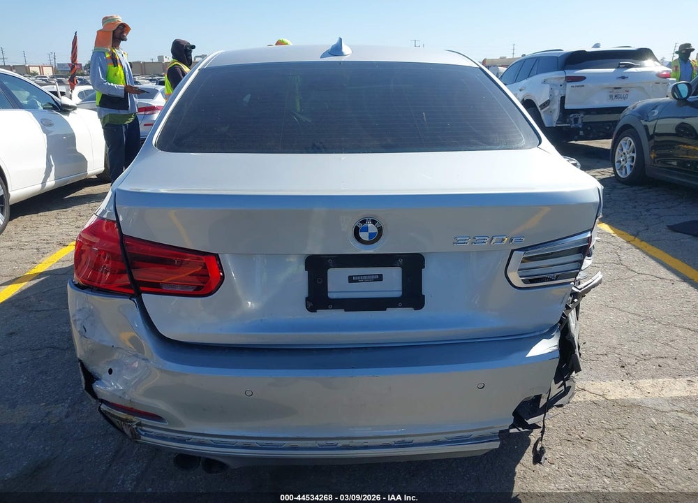 2017 BMW 330E IPERFORMANCE VIN: WBA8E1C34HA156724