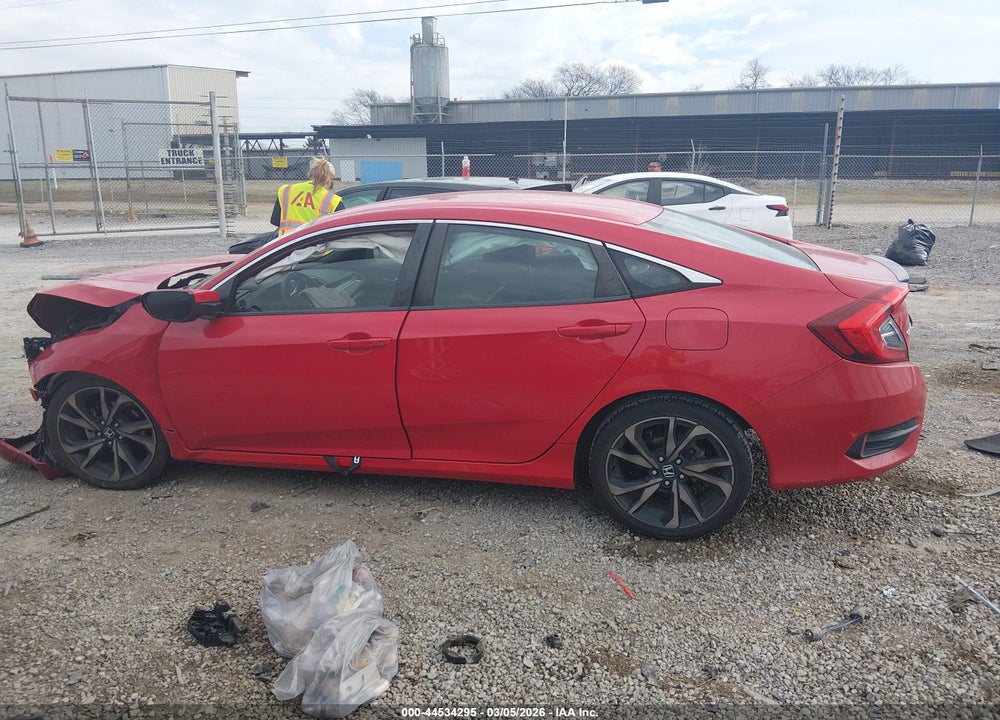 2019 HONDA CIVIC SPORT VIN: 2HGFC2F83KH536077
