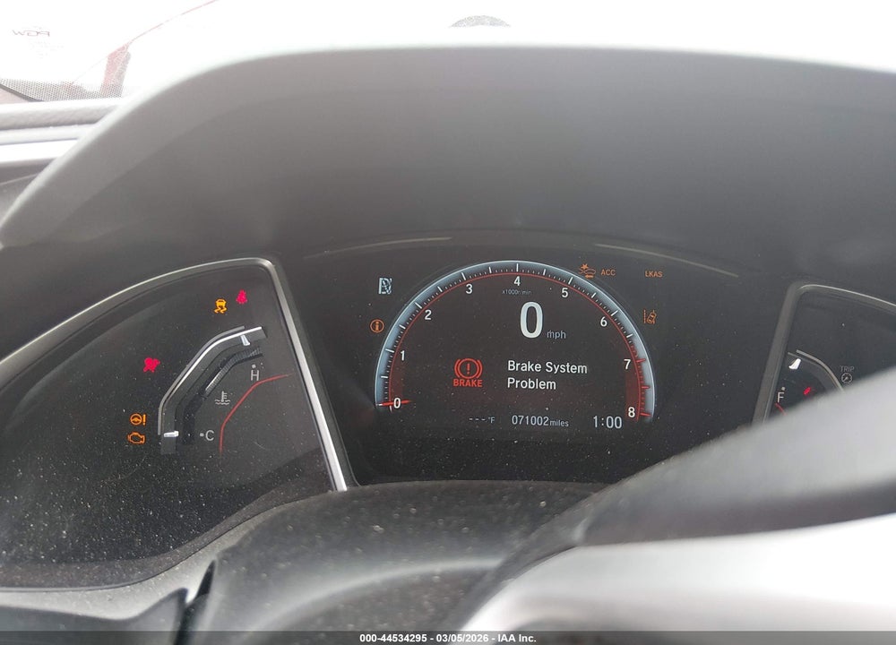 2019 HONDA CIVIC SPORT VIN: 2HGFC2F83KH536077