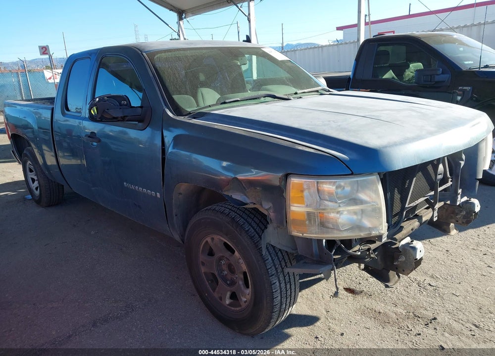 2007 CHEVROLET SILVERADO 1500 WORK TRUCK VIN: 1GCEC19C07Z500651