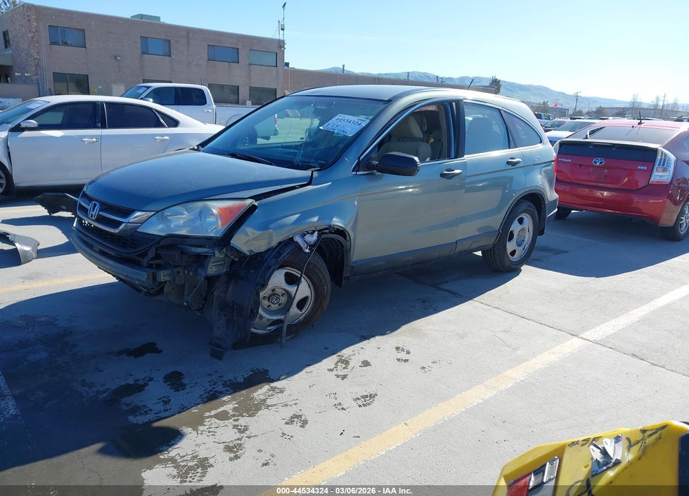 2010 HONDA CR-V LX VIN: 5J6RE3H32AL017479