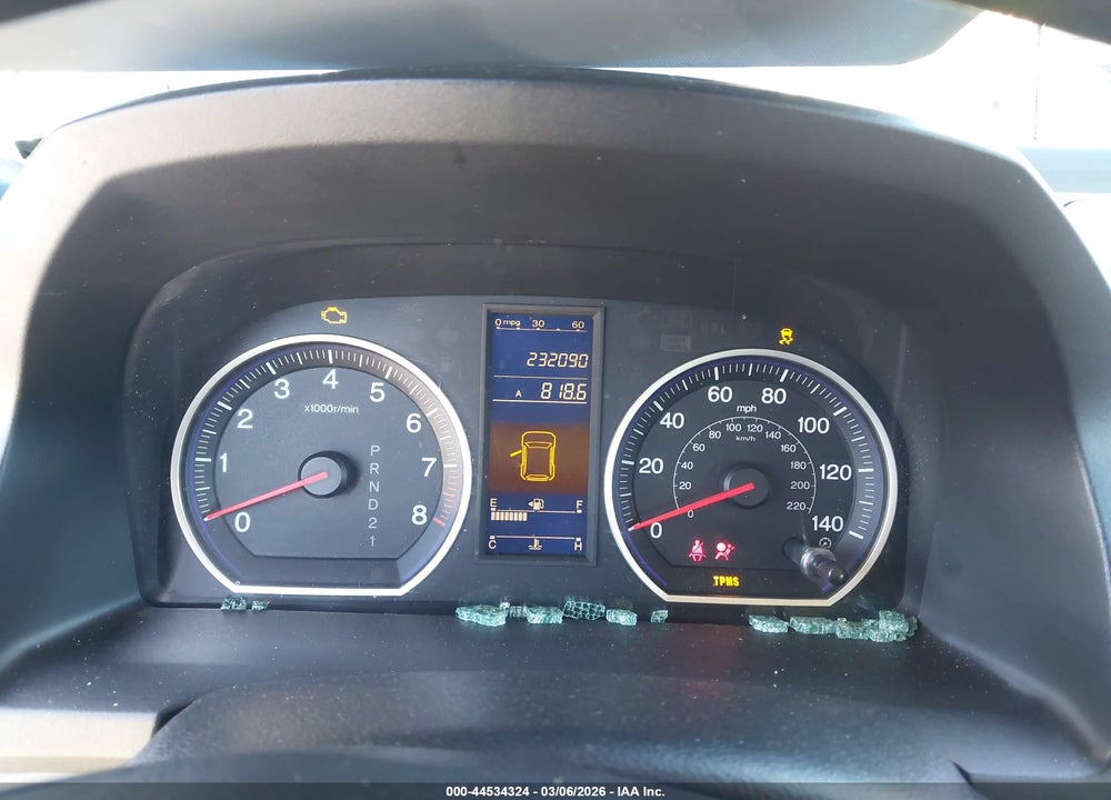 2010 HONDA CR-V LX VIN: 5J6RE3H32AL017479
