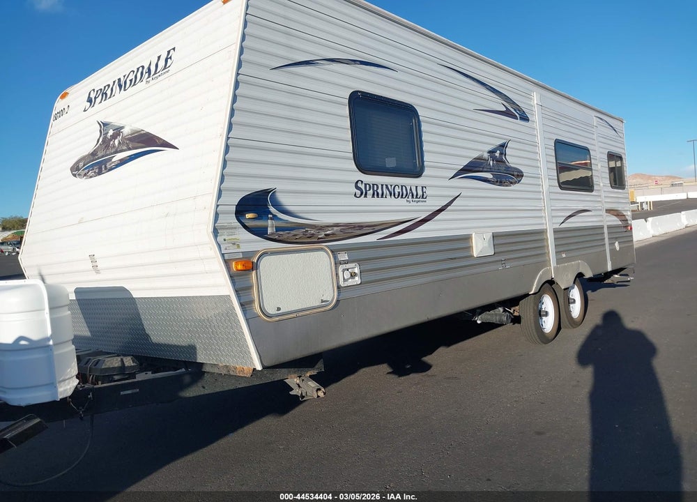 2010 SPRINGDALE 24 RV VIN: 4YDT24323AG103057
