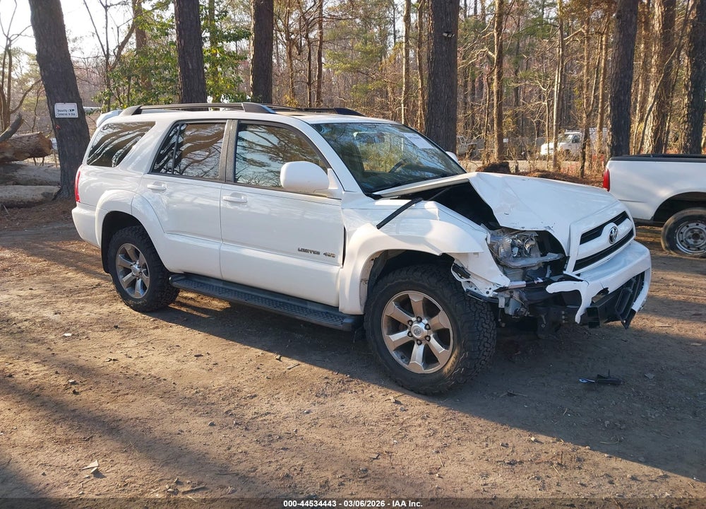 2008 TOYOTA 4RUNNER LIMITED V6 VIN: JTEBU17R98K020931