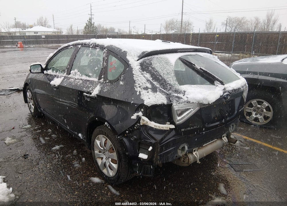 2009 SUBARU IMPREZA 2.5I VIN: JF1GH61609H808690