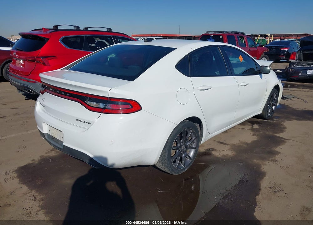 2015 DODGE DART SXT VIN: 1C3CDFBB4FD346917