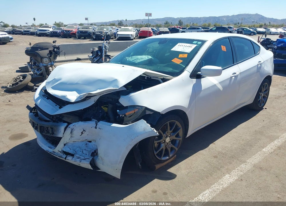 2015 DODGE DART SXT VIN: 1C3CDFBB4FD346917