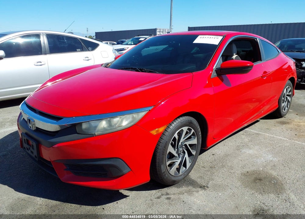 2016 HONDA CIVIC LX-P VIN: 2HGFC4B07GH309185