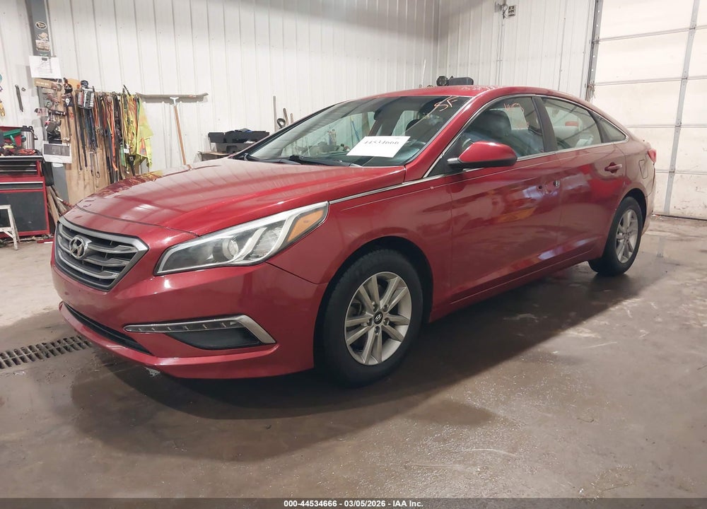 2015 HYUNDAI SONATA SE VIN: 5NPE24AF4FH183621