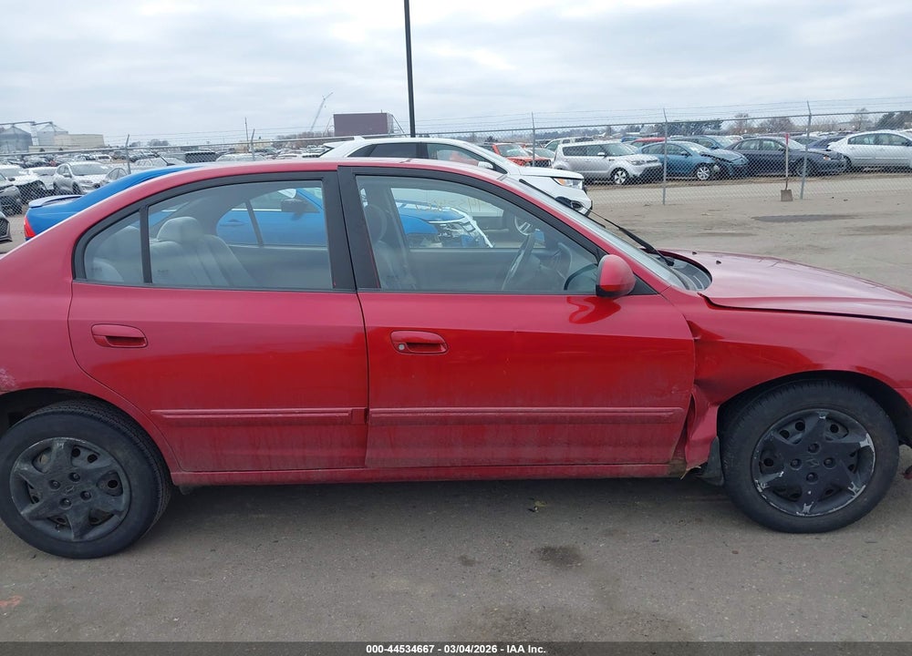 2004 HYUNDAI ELANTRA GLS/GT VIN: KMHDN46D24U719412