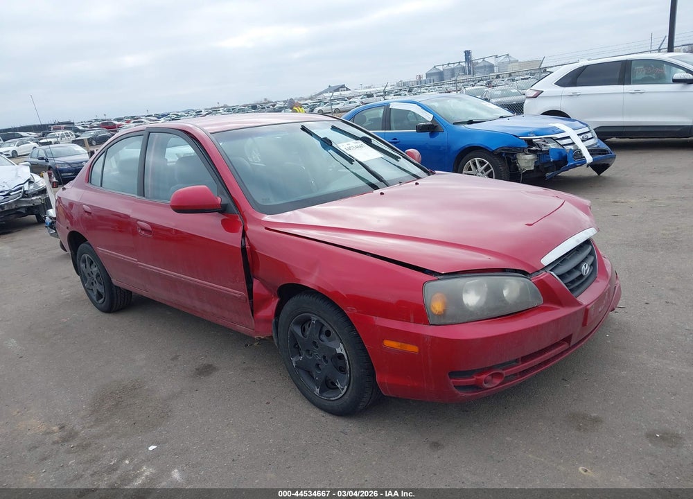 2004 HYUNDAI ELANTRA GLS/GT VIN: KMHDN46D24U719412