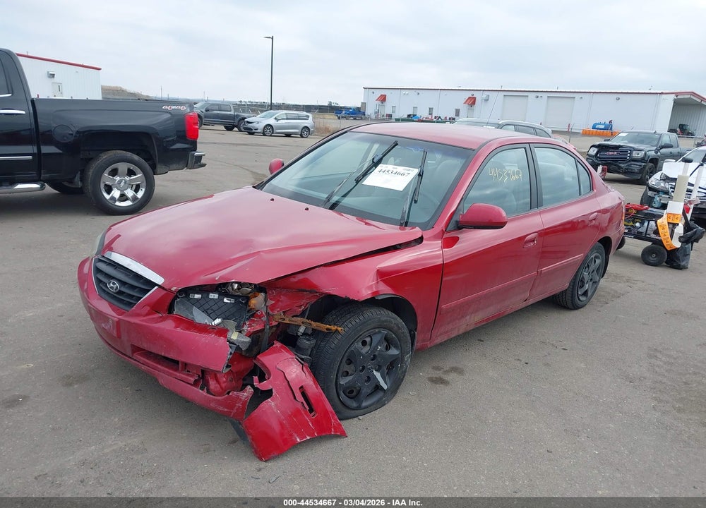 2004 HYUNDAI ELANTRA GLS/GT VIN: KMHDN46D24U719412