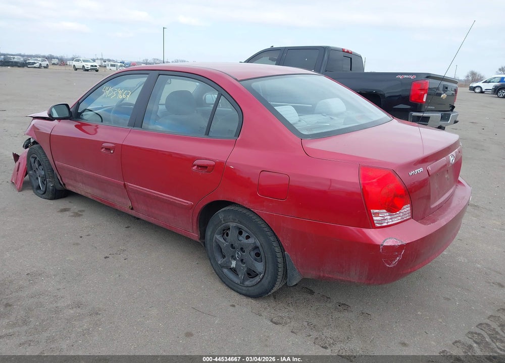 2004 HYUNDAI ELANTRA GLS/GT VIN: KMHDN46D24U719412