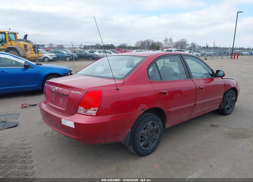 2004 HYUNDAI ELANTRA GLS/GT VIN: KMHDN46D24U719412