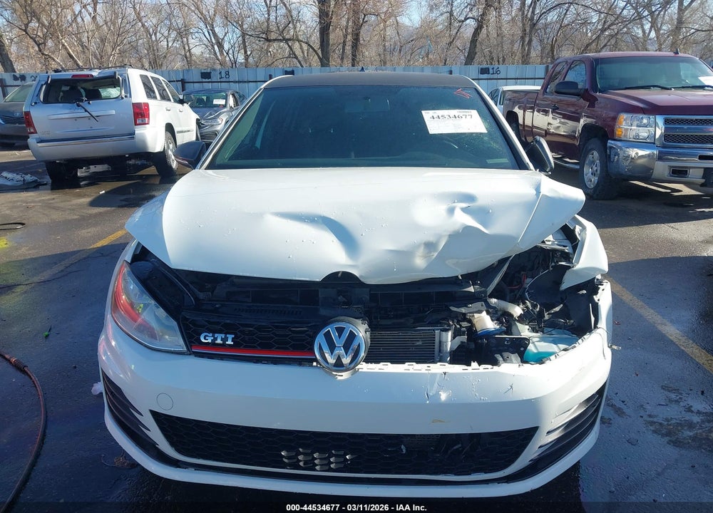2015 VOLKSWAGEN GOLF GTI 2.0T S 4-DOOR VIN: 3VW5T7AUXFM026339