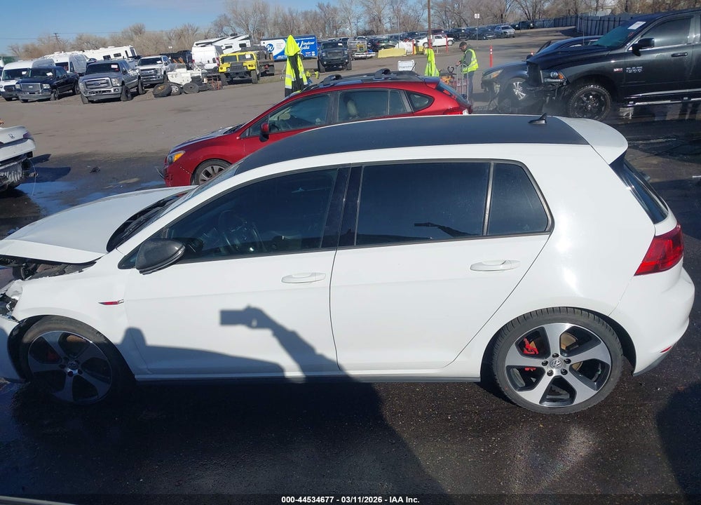 2015 VOLKSWAGEN GOLF GTI 2.0T S 4-DOOR VIN: 3VW5T7AUXFM026339