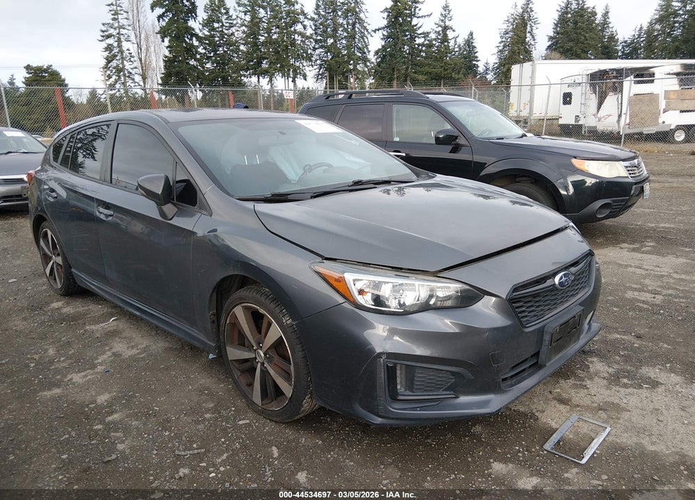 2018 SUBARU IMPREZA 2.0I SPORT VIN: 4S3GTAK6XJ3730723