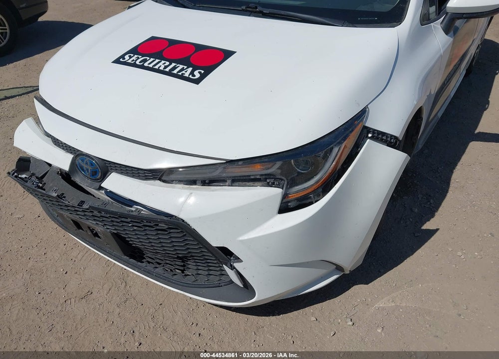 2022 TOYOTA COROLLA HYBRID LE VIN: JTDEAMDE2NJ036693