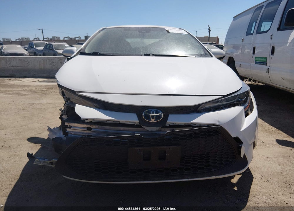 2022 TOYOTA COROLLA HYBRID LE VIN: JTDEAMDE2NJ036693