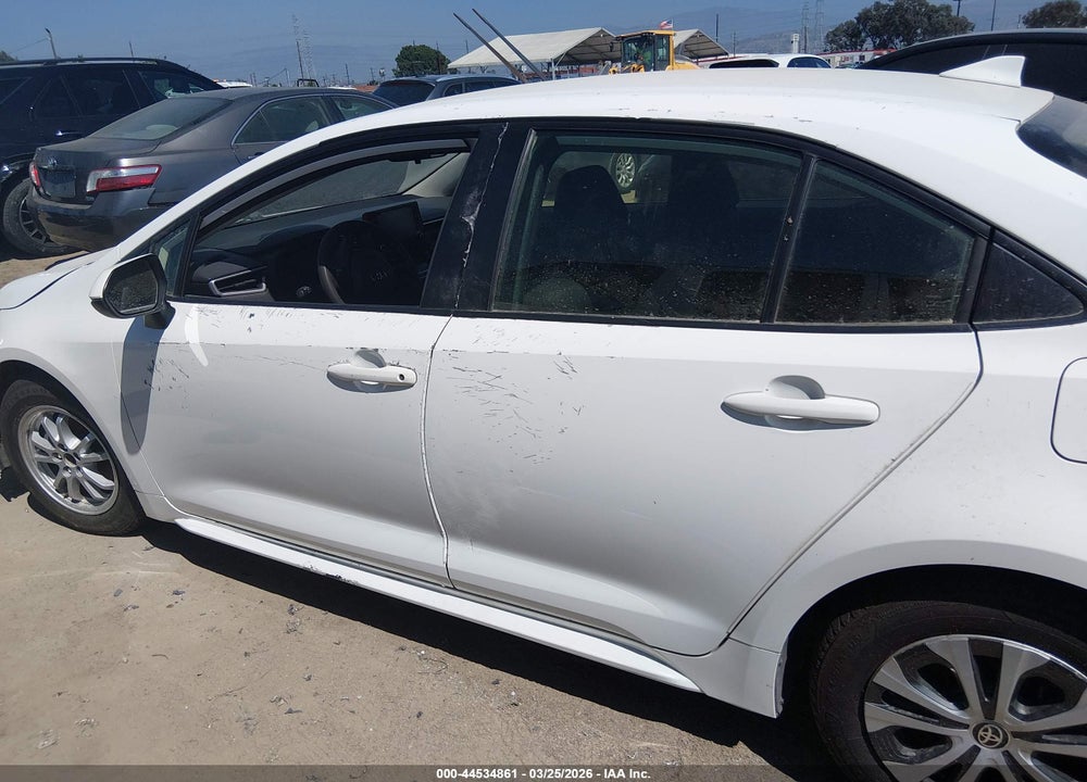 2022 TOYOTA COROLLA HYBRID LE VIN: JTDEAMDE2NJ036693