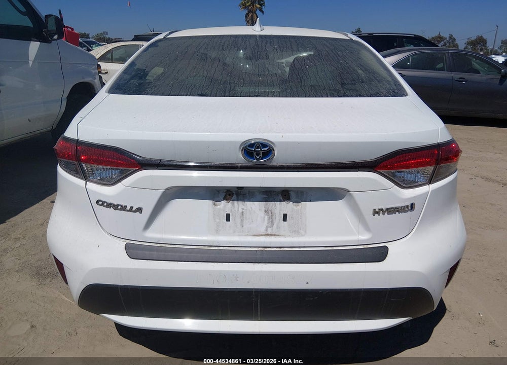 2022 TOYOTA COROLLA HYBRID LE VIN: JTDEAMDE2NJ036693