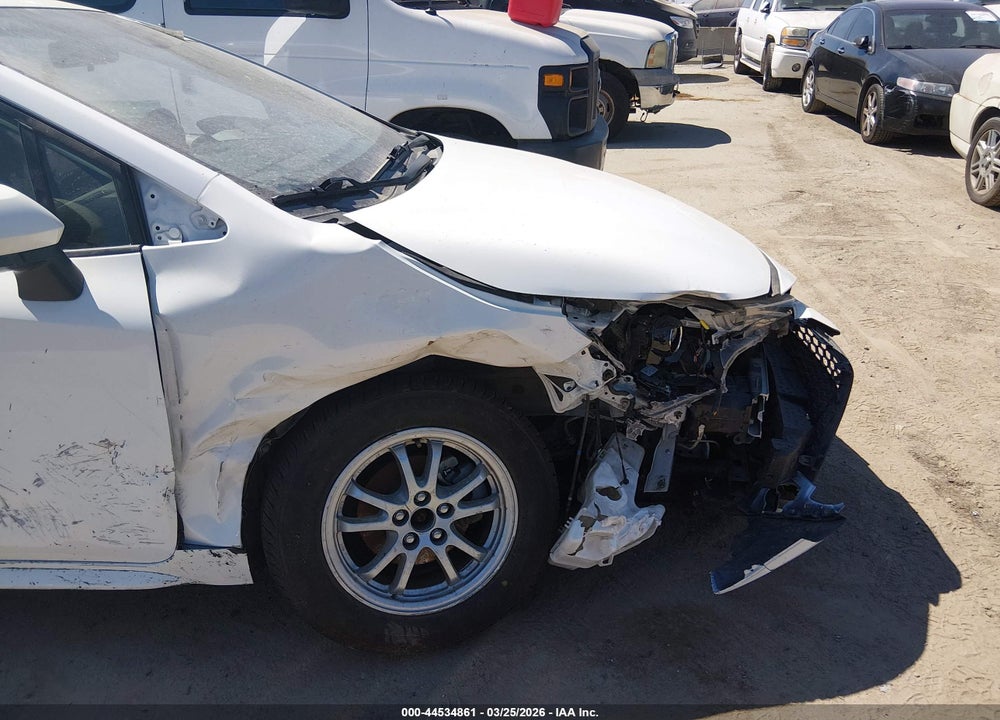2022 TOYOTA COROLLA HYBRID LE VIN: JTDEAMDE2NJ036693