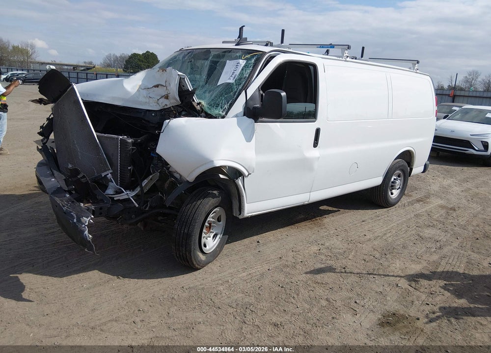 2025 CHEVROLET EXPRESS CARGO RWD 2500 REGULAR WHEELBASE WT VIN: 1GCWGAFP7S1150927
