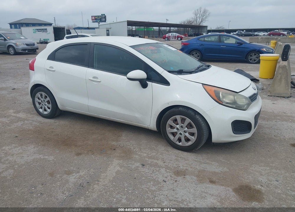 2013 KIA RIO EX VIN: KNADN5A3XD6191161