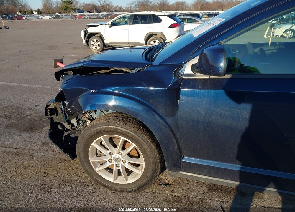 2018 DODGE JOURNEY SXT VIN: 3C4PDCBG9JT234057
