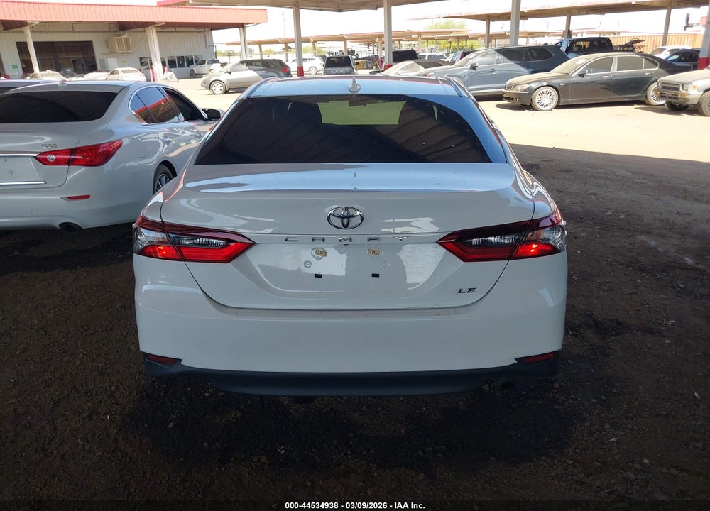 2022 TOYOTA CAMRY LE VIN: 4T1C11AK0NU044477
