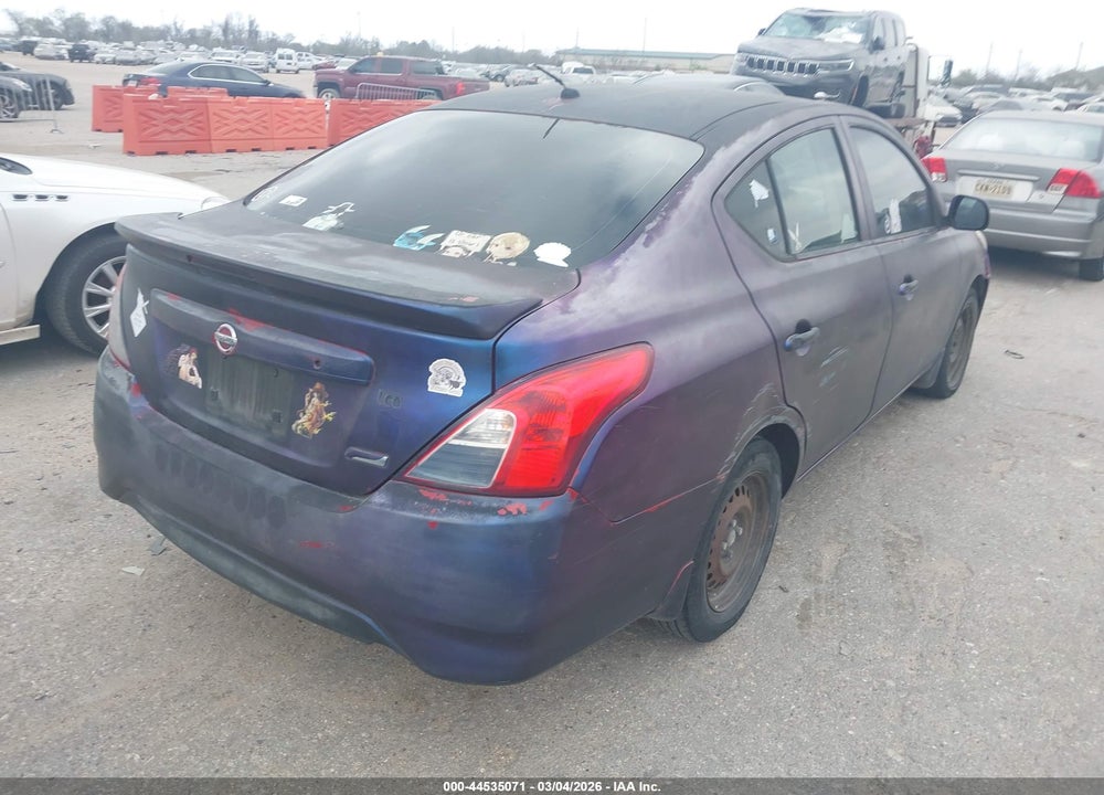 2015 NISSAN VERSA 1.6 S+ VIN: 3N1CN7AP3FL872397
