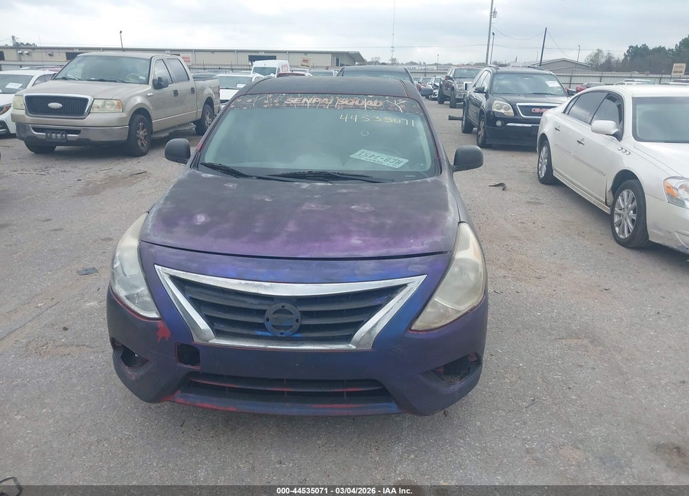 2015 NISSAN VERSA 1.6 S+ VIN: 3N1CN7AP3FL872397
