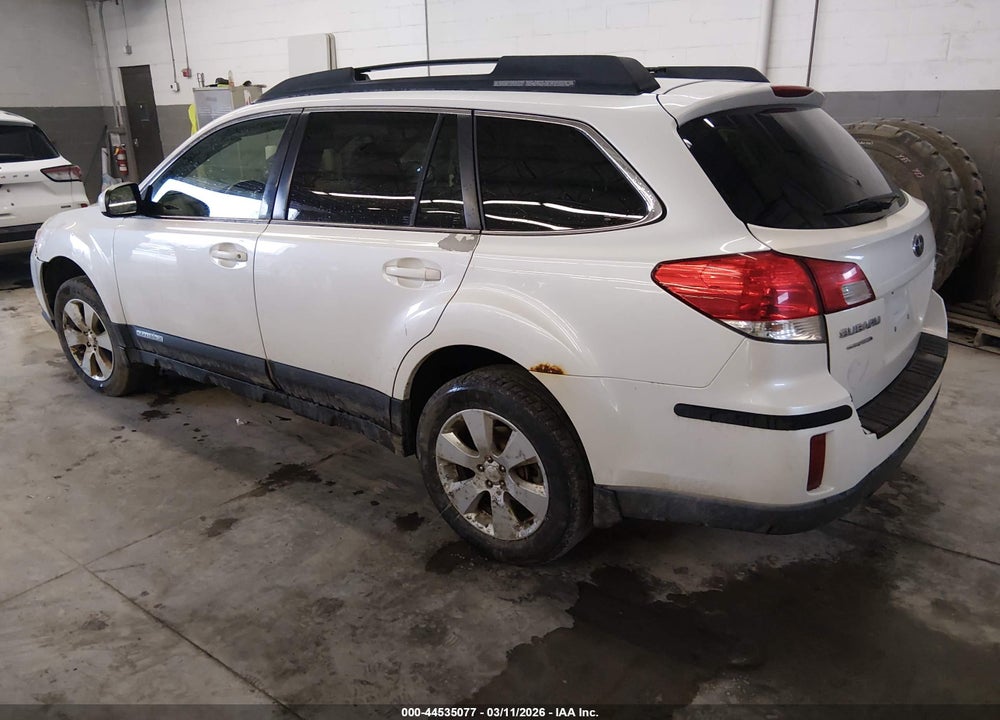 2012 SUBARU OUTBACK 2.5I PREMIUM VIN: 4S4BRBCCXC3296241
