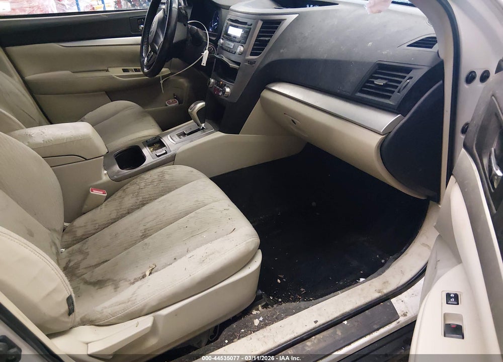 2012 SUBARU OUTBACK 2.5I PREMIUM VIN: 4S4BRBCCXC3296241
