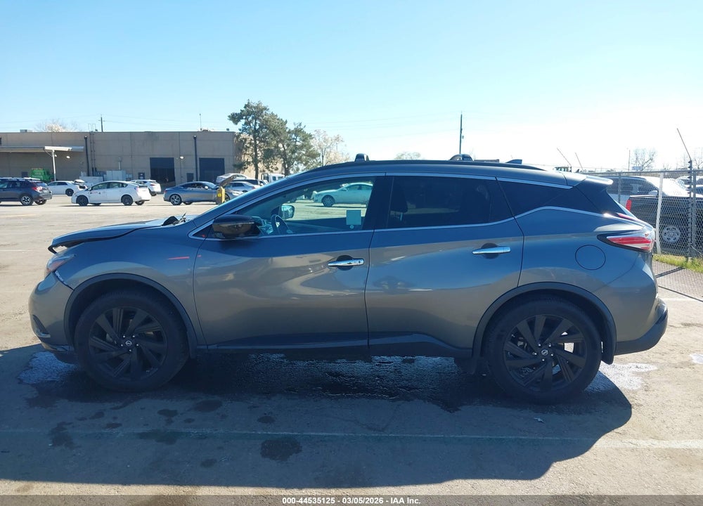 2018 NISSAN MURANO SL VIN: 5N1AZ2MG5JN168567