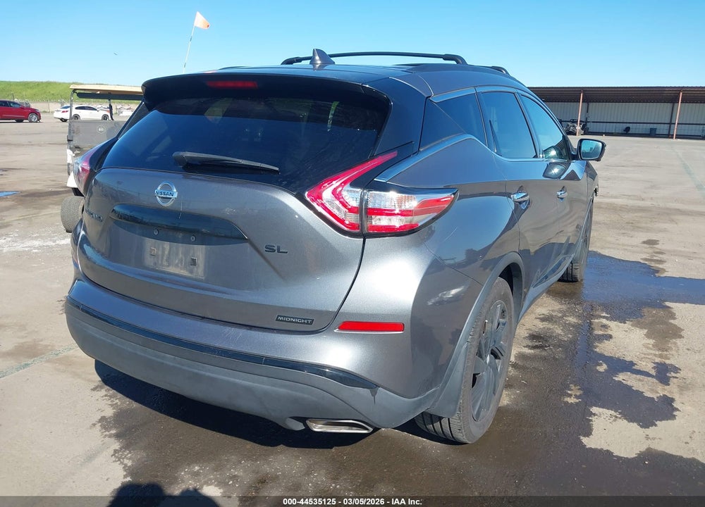 2018 NISSAN MURANO SL VIN: 5N1AZ2MG5JN168567