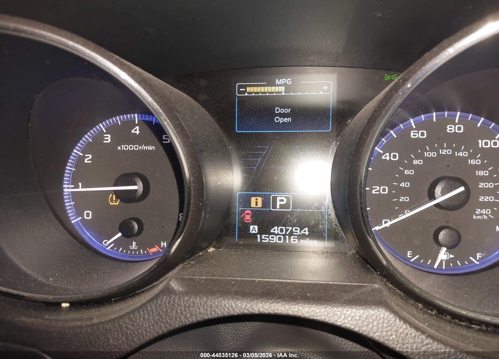 2017 SUBARU OUTBACK 2.5I LIMITED VIN: 4S4BSANC5H3291757