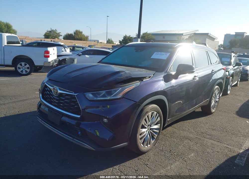 2022 TOYOTA HIGHLANDER PLATINUM VIN: 5TDFZRAH5NS128151