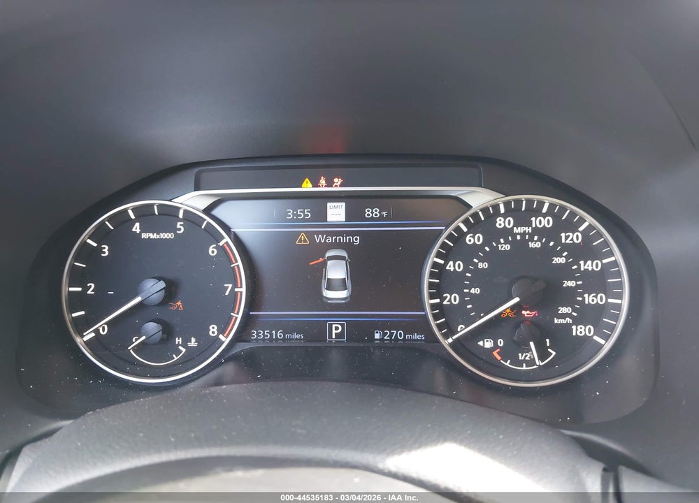 2023 NISSAN ALTIMA SR VC-TURBO FWD VIN: 1N4AL4CV1PN320697