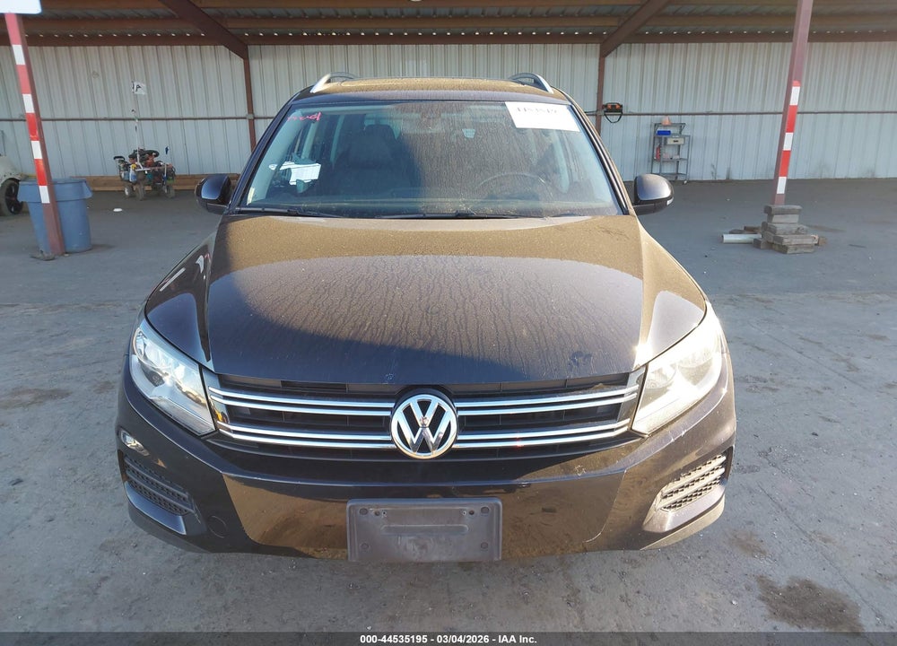 2017 VOLKSWAGEN TIGUAN 2.0T WOLFSBURG EDITION VIN: WVGSV7AX9HK021438
