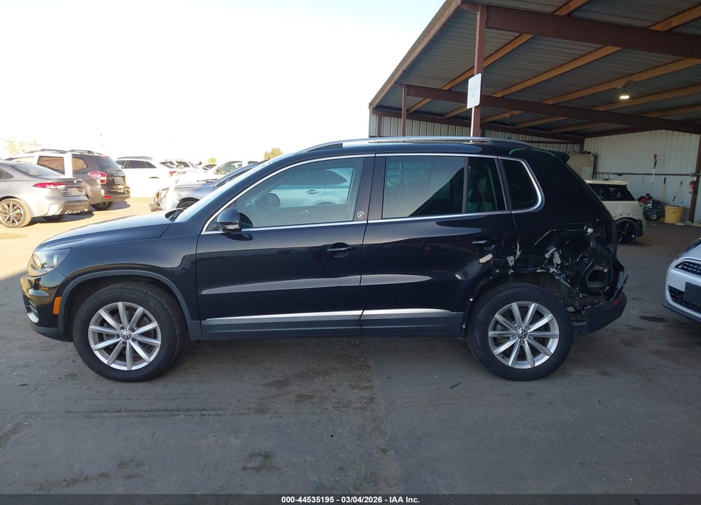 2017 VOLKSWAGEN TIGUAN 2.0T WOLFSBURG EDITION VIN: WVGSV7AX9HK021438
