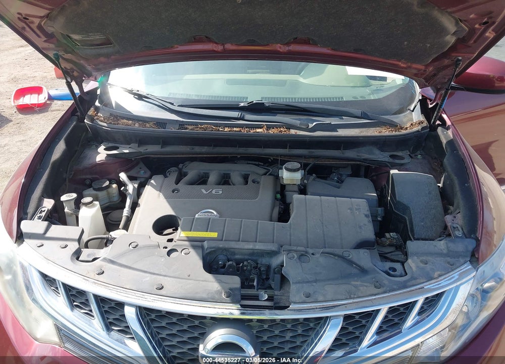 2012 NISSAN MURANO SL VIN: JN8AZ1MW1CW225970