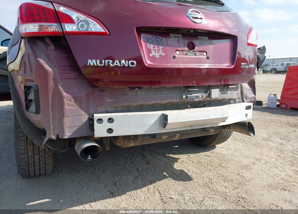 2012 NISSAN MURANO SL VIN: JN8AZ1MW1CW225970
