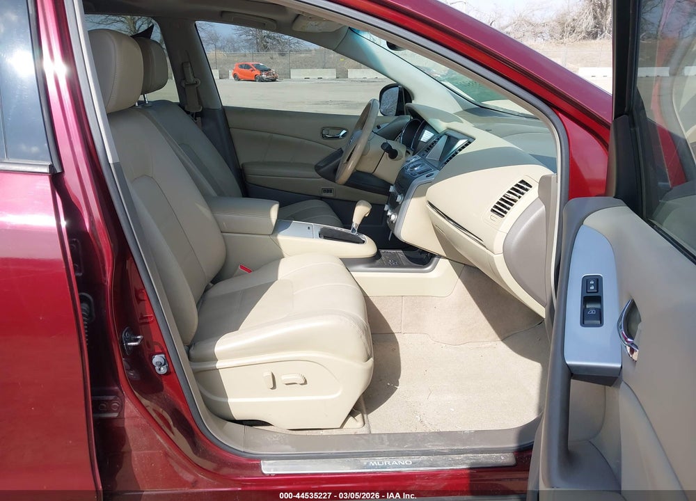 2012 NISSAN MURANO SL VIN: JN8AZ1MW1CW225970