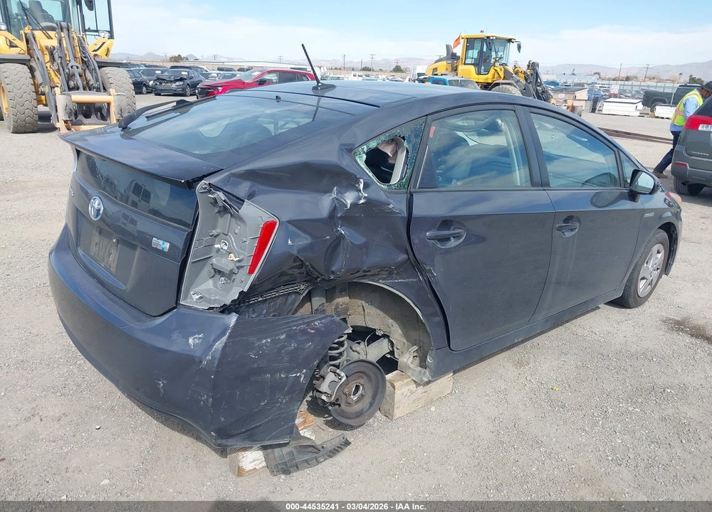 2010 TOYOTA PRIUS IV VIN: JTDKN3DU6A0070628