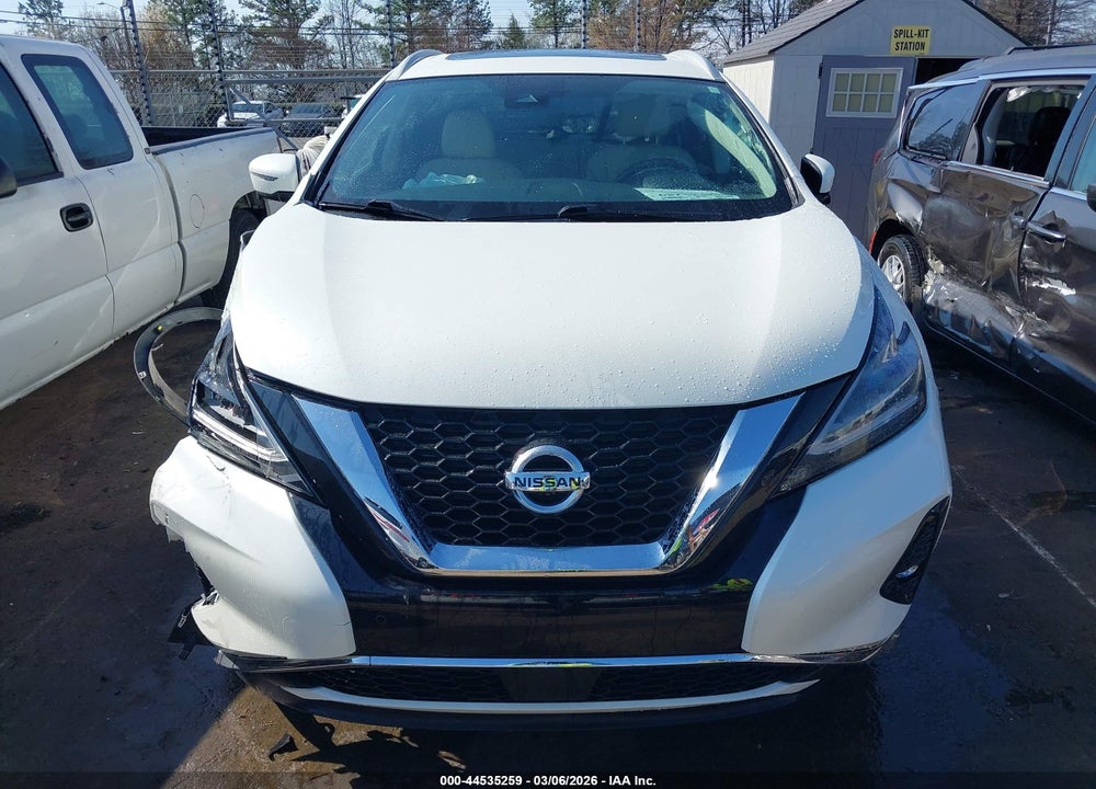 2022 NISSAN MURANO PLATINUM INTELLIGENT AWD VIN: 5N1AZ2DS8NC114587
