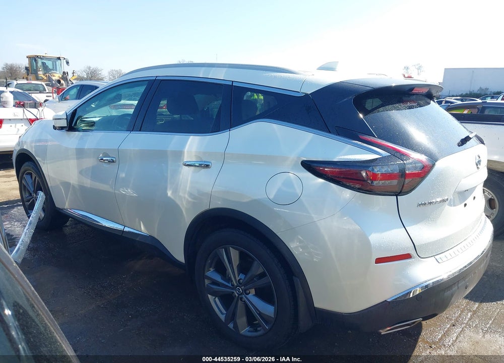 2022 NISSAN MURANO PLATINUM INTELLIGENT AWD VIN: 5N1AZ2DS8NC114587